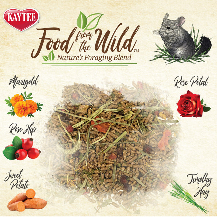 Kaytee Food From The Wild Chinchilla 1ea/3 lb