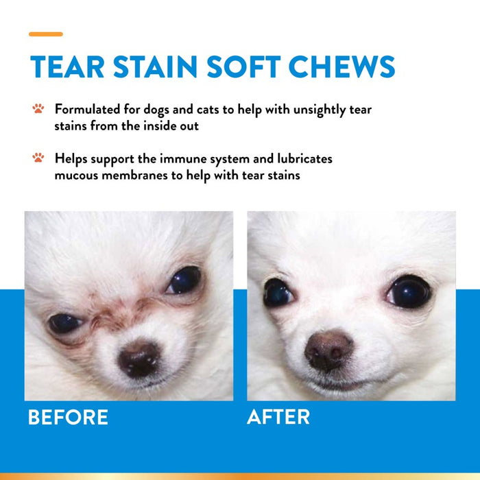 NaturVet Tear Stain Soft Chews 1ea/5.4 oz, 70 ct