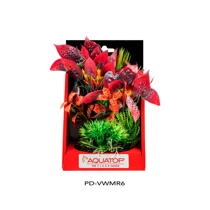 Aquatop Vibrant Wild Plant Mixed Red, 1ea/6 in