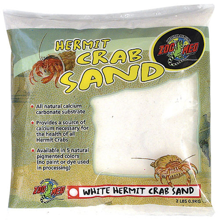 Zoo Med Hermit Crab Sand White, 1ea/2 lb