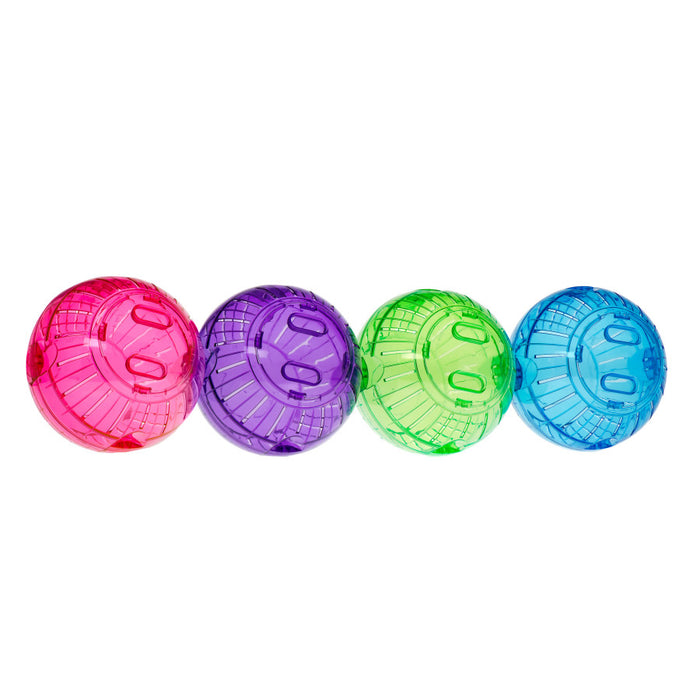 Kaytee Run-About Mini Exercise Ball Rainbow, Rainbow, 1ea/7 in