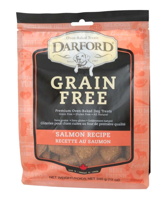 Darford Grain Free Dog Biscuits Salmon Recipe Regular, Salmon, 1ea/12 oz