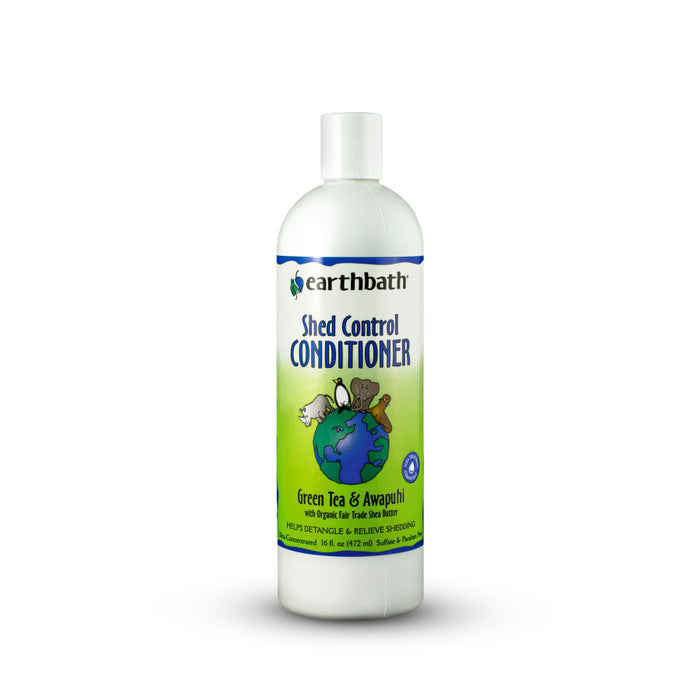 Earthbath Shed Control Conditioner, Green Tea & Awapuhi 1ea/16 oz