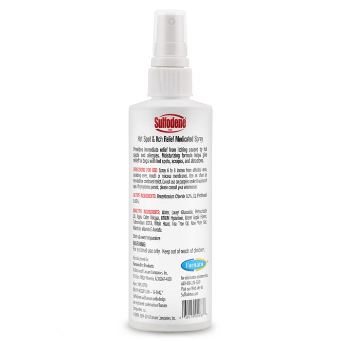 Sulfodene Hot Spot & Itch Relief Medicated Spray for Dog 1ea/8 oz