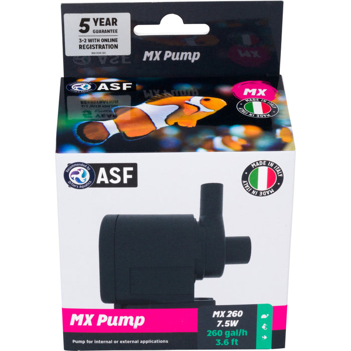 ASF MX Pump 7.5watt, 1ea/260 GPH