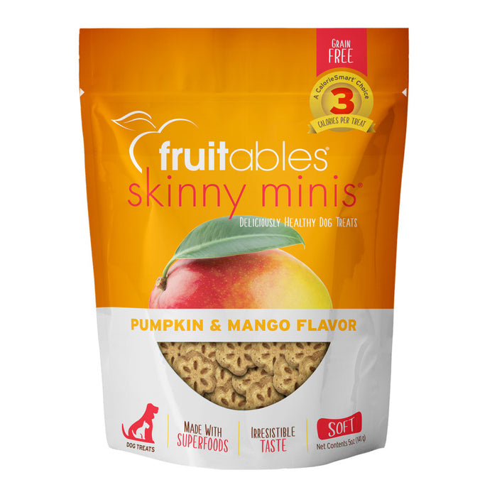 Fruitables Skinny Minis Soft Dog Treats Pumpkin Mango, 1ea/5 oz