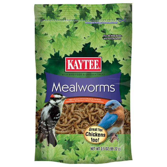 Kaytee Mealworm Food Pouch 1ea/3.5 oz