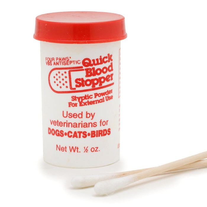 Four Paws Antiseptic Pet Blood Stopper Powder for Dogs, Cats, and Birds 1ea/0.5 oz