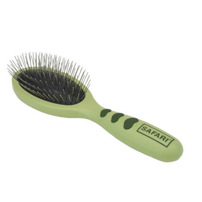 Safari Wire Pin Brush Green, 1ea/SM