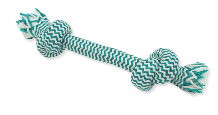 Mammoth Pet Products EXTRA FRESH 2 Knot Bone Toy Multi-Color, 1ea/13 in, LG