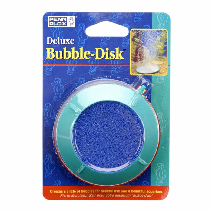 Penn-Plax Deluxe Bubble-Disk Air Stone Green/Blue, 1ea/3 in, SM