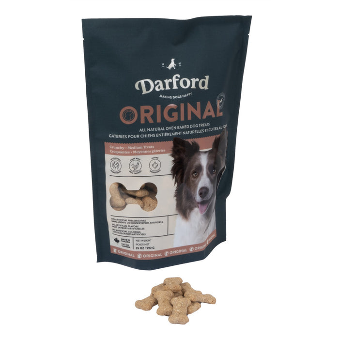 Darford Original Oven-Baked Crunchy Bones Dog Treats 1ea/35 oz, MD