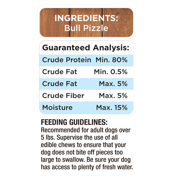 Cadet Bully Sticks Dog Treats 1ea/Large, 5 ct