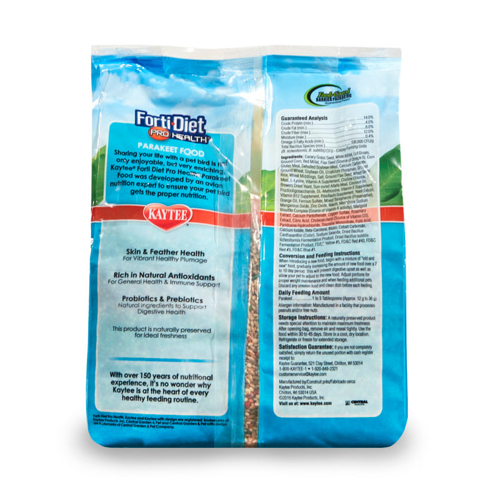 Kaytee Parakeet pet bird food 1ea/2 lb