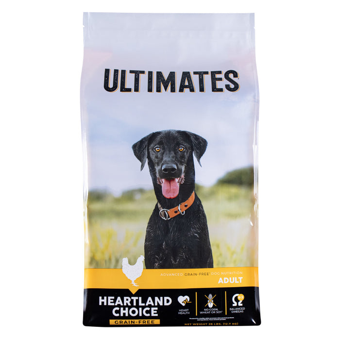 Ultimates Heartland Choice Dry Dog Food 1ea/28 lb