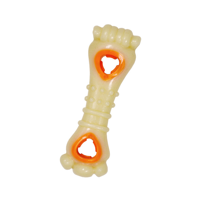 Nylabone Power Chew Knuckle Bone & Pop-In Treat Dog Toy Combo Pop-In, 1ea/Medium - Up To 35 lb