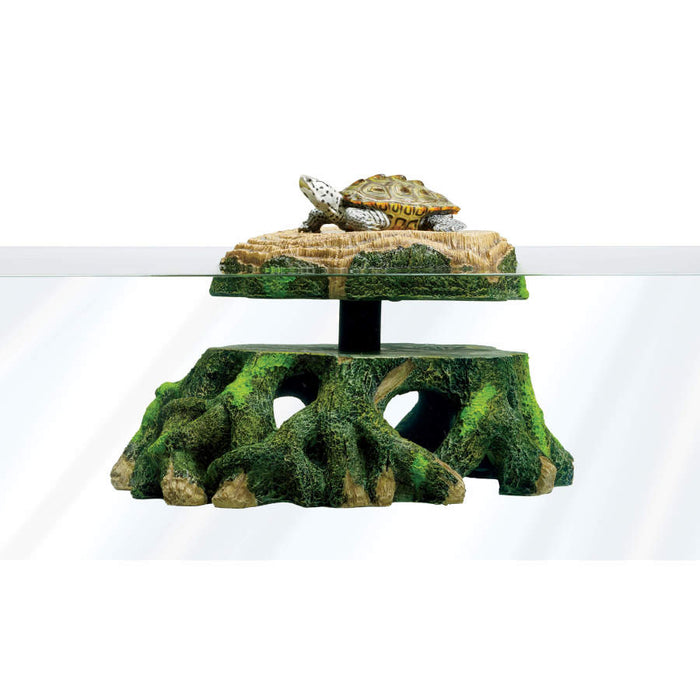 Zilla Freestanding Floating Basking Platforms Turtle Trunk, 1ea/11.75 X 9.5 X 5.25 in