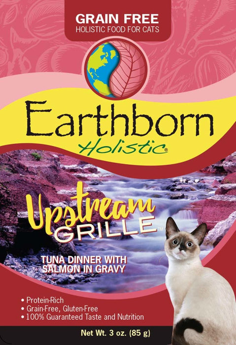 Earthborn Holistic Grain Free Upstream Grill Wet Cat Food 24ea/3 oz, 24 pk