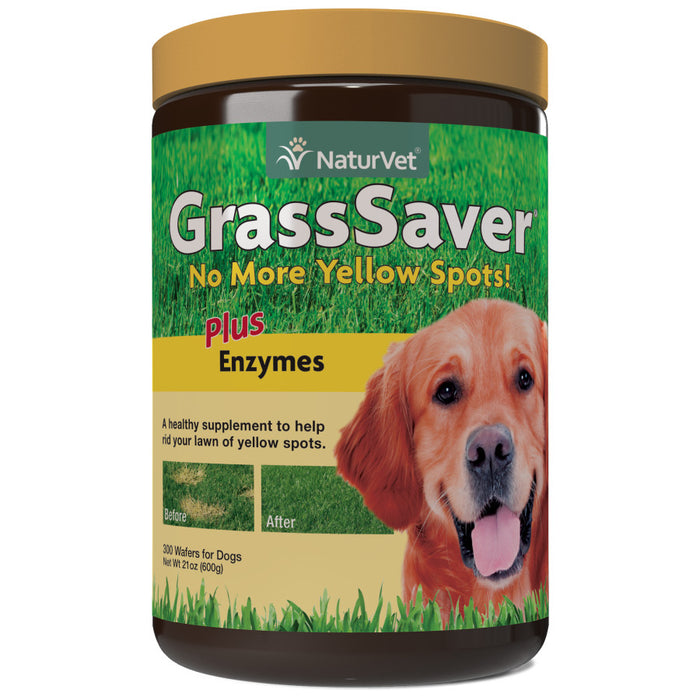 NaturVet GrassSaver Chewable Wafers 1ea/300 ct