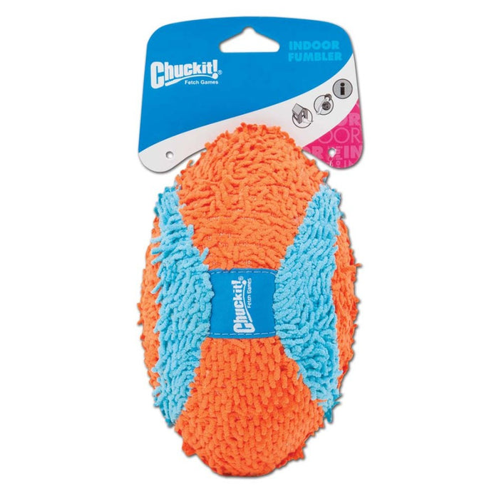 Chuckit! Indoor Fumbler Dog Toy Blue/Orange, 1ea/MD