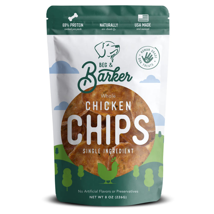 Beg & Barker Whole Chicken Chips Dog Treats 1ea/8 oz