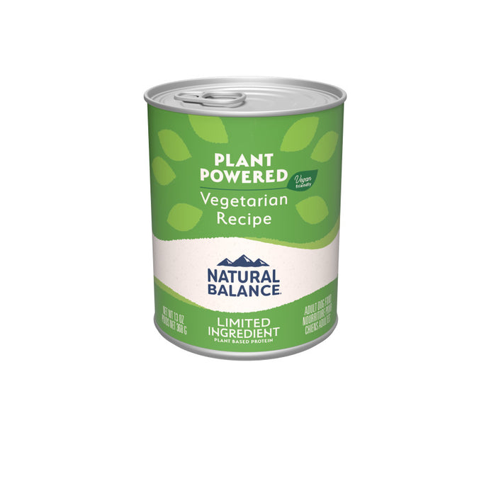 Natural Balance Pet Foods L.I.D Plant Powered Vegetarian Wet Dog Food Rice, Barley & Potato, 12ea/13 oz