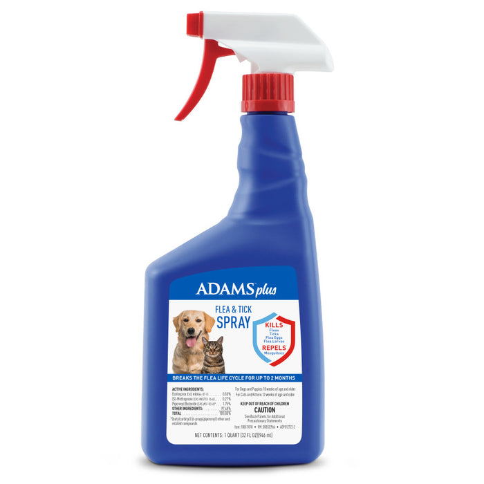 Adams Plus Flea & Tick Spray 1ea/32 fl oz