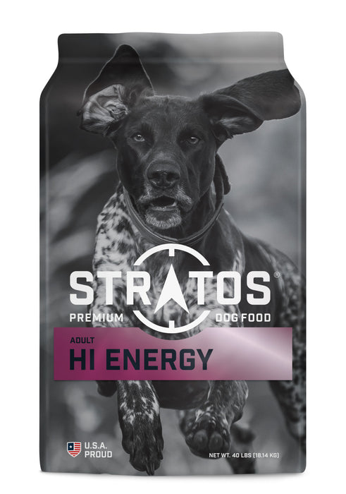 Stratos Hi Energy Dry Dog Food 1ea/40 lb