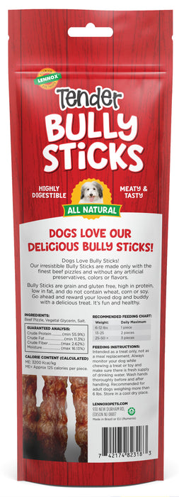 Lennox Tender Bully Sticks Dog Treat 1ea/8 in, 4.16 oz