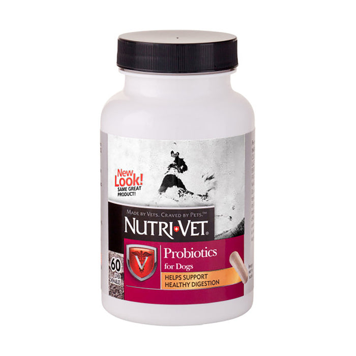 Nutri-Vet Probiotics for Dogs 1ea/60 ct