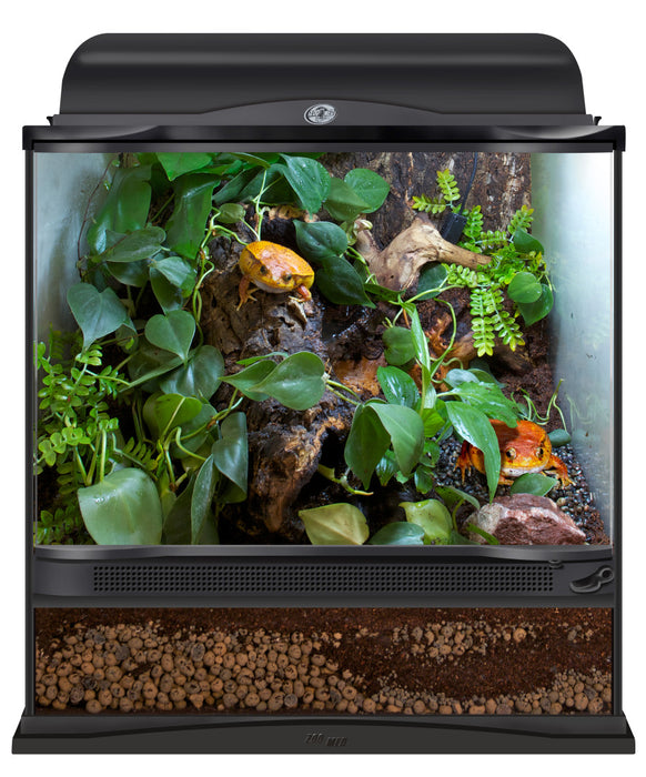 Zoo Med Naturalistic Terrarium Black, Clear, 1ea/18 In X 18 In X 18 in