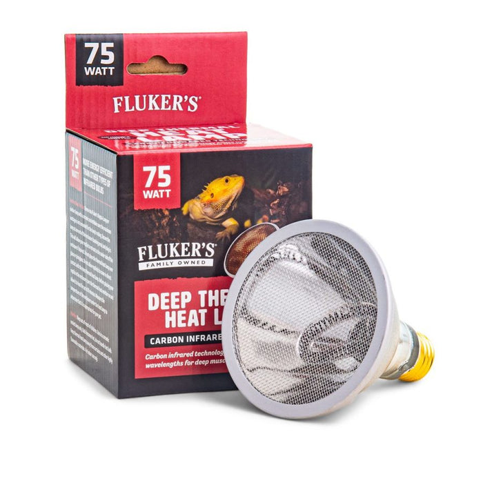 Fluker's Deep Thermal Heat Lamp 1ea/75 W