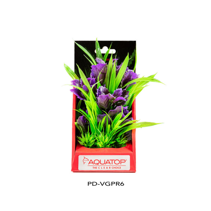 Aquatop Vibrant Garden Plant Purple, 1ea/6 in