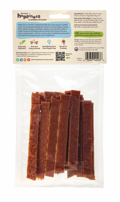 Pet 'N Shape Lamb Strips Dog Treats 1ea/3 oz