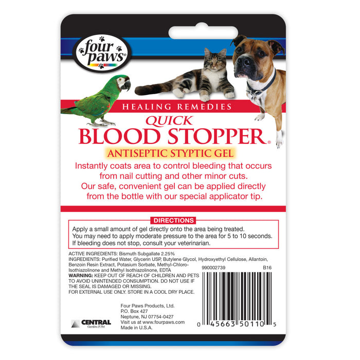 Four Paws Quick Blood Stopper Gel 1ea/1.16 oz