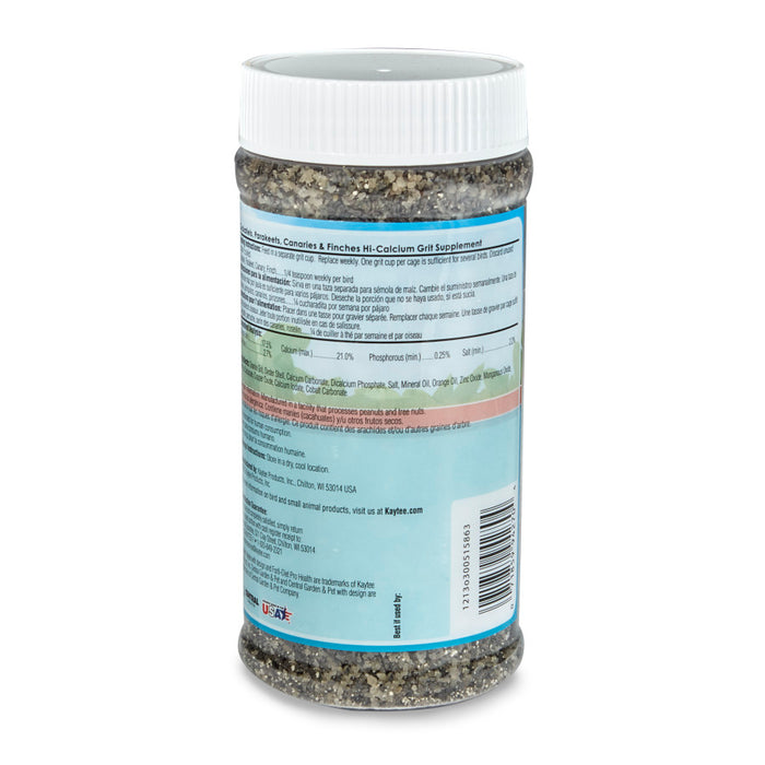 Kaytee Hi-Calcium Grit for Small Birds - Jar 1ea/21 oz