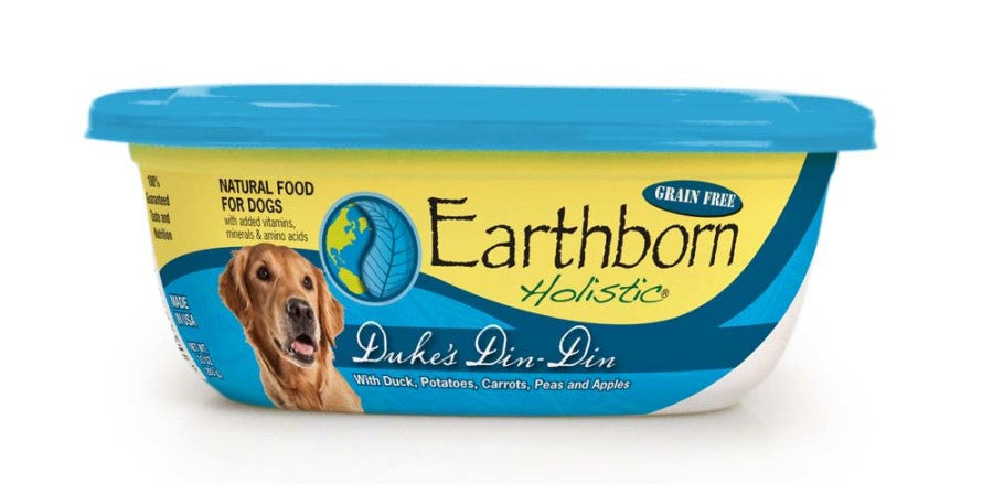 Earthborn Holistic Duke's Din-Din Stew Grain-Free Wet Dog Food Duck|Turkey, 8ea/8 oz, 8 pk