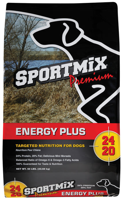 SPORTMIX Premium Energy Plus Adult Mini Chunk Dry Dog Food Chicken, 1ea/50 lb