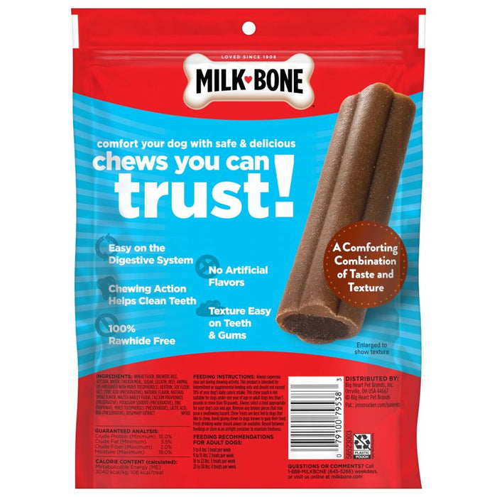 Milk-Bone Mini Comfort Chews Dog Treats Beef, 1ea/7.4 oz