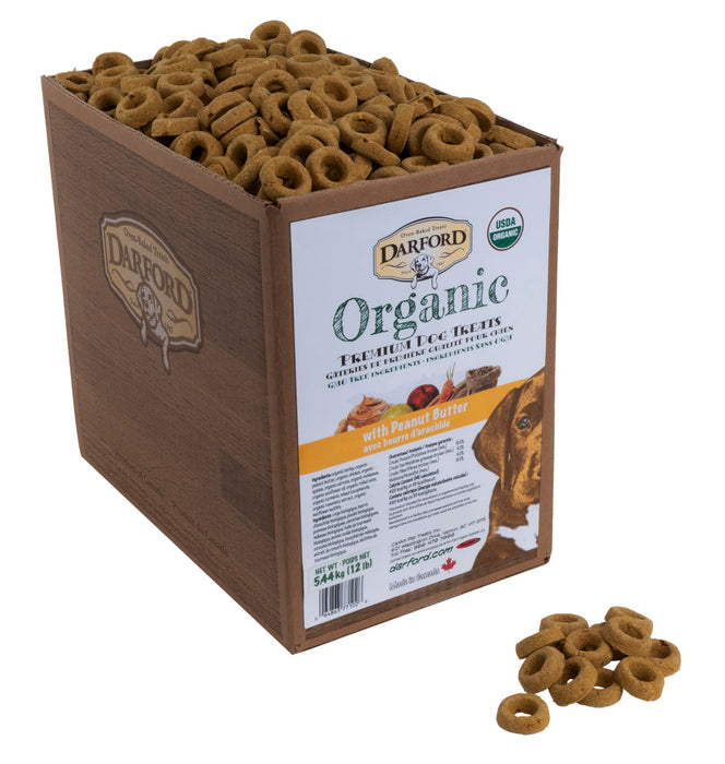Darford Organic Premium Peanut Butter Dog Treat Peanut Butter, 1ea/12 lb