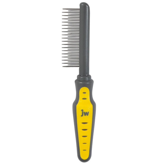 JW Pet Shedding Comb Grey, Yellow, 1ea/One Size