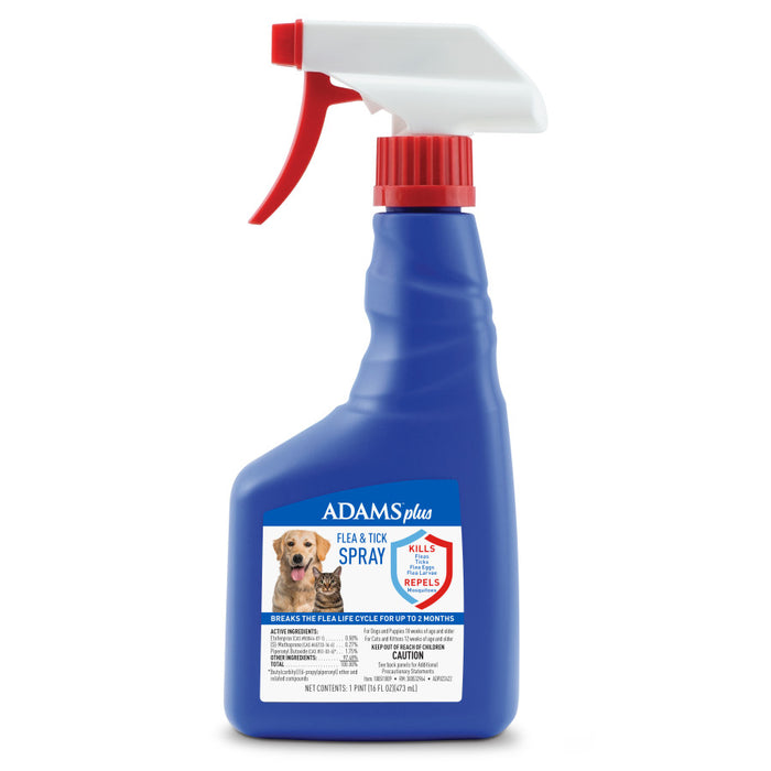 Adams Plus Flea & Tick Spray 1ea/16 fl oz