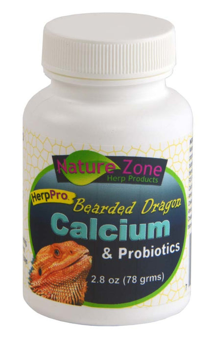 Nature Zone Bearded Dragon Calcium & Probiotics Supplement 1ea/2.8 oz