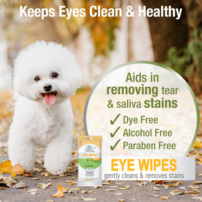 Four Paws Healthy Promise Pet Eye Wipes Eye Wipes, 1ea/35 ct