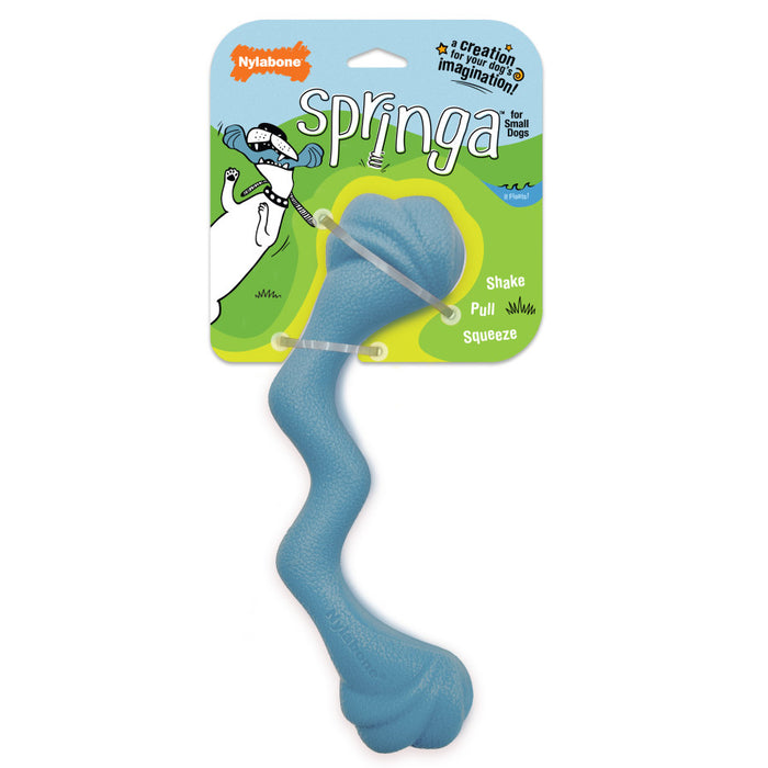 Nylabone Creative Play Springa Dog Pull Toy 1ea/SMall