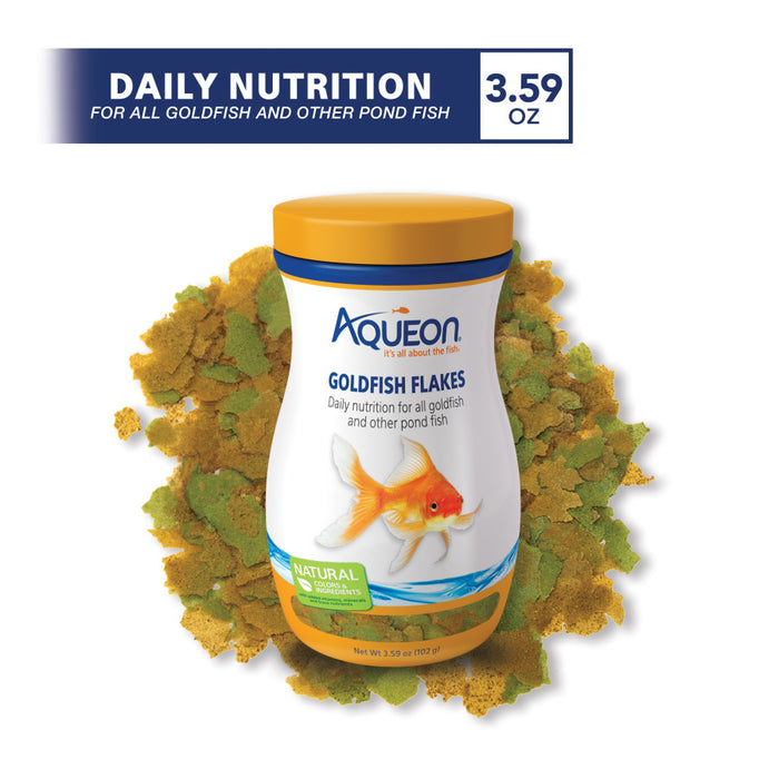 Aqueon Goldfish Flakes 1ea/3.59 oz