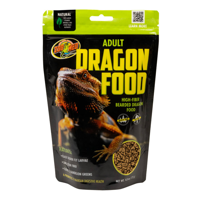 Zoo Med Adult High Fiber Dragon Food 1ea/4.5 oz