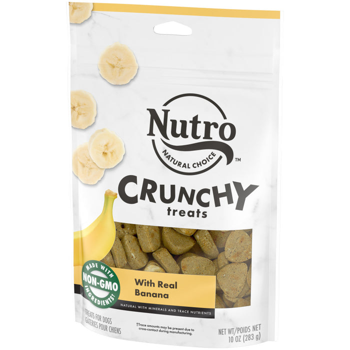 Nutro Products Crunchy Dog Treats Banana, 1ea/10 oz