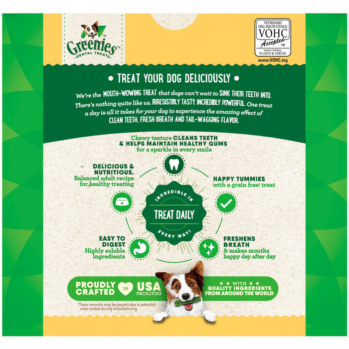 Greenies Grain Free Dog Dental Treats Original, 1ea/36 oz, 24 ct, Large