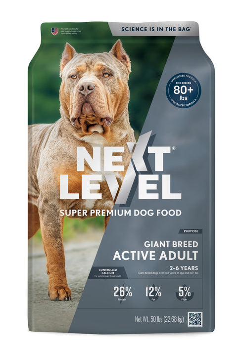 Next Level Giant Breed Active Adult Dry Dog Food 1ea/50 lb